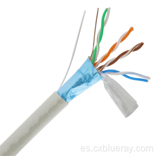 Cable de par de twist ftp cat5e lan network Twist